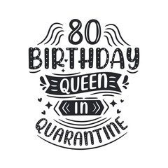 It's my 80 Quarantine birthday. 80 years birthday celebration in Quarantine.