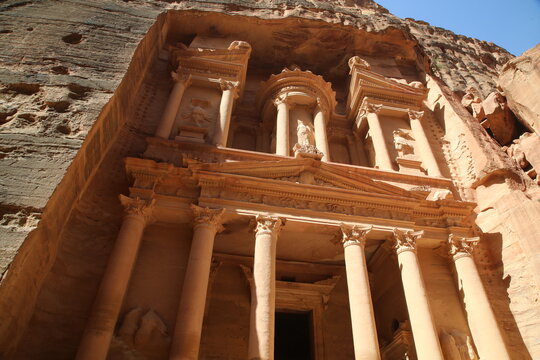 Petra the beautiful Nabataean Treasury
