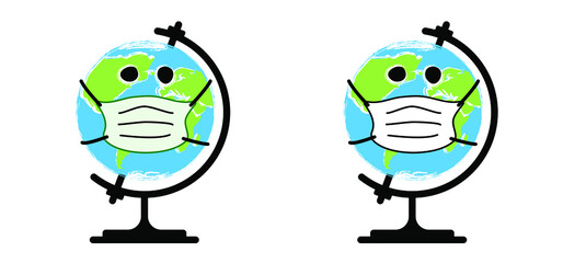 Keep safe distance Stay at home spreading prevention. Coronavirus.