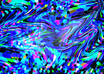 abstract dynamic shapes blue texture background for banner, poster, wallpaper, ads, covering, mobile screen and web page design