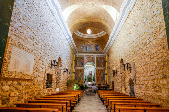 santuario de Tiscar, gotico con elementos mudejares, parque natural sierras de Cazorla, Segura y Las Villas, Jaen, Andalucia, Spain