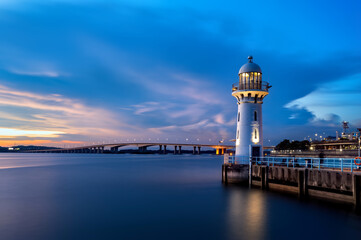 Raffles Marina Lighthouse, Singapore