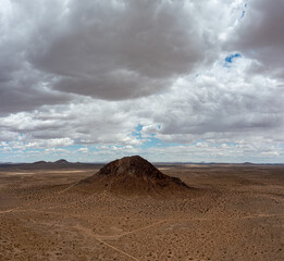 landscape in the desert
