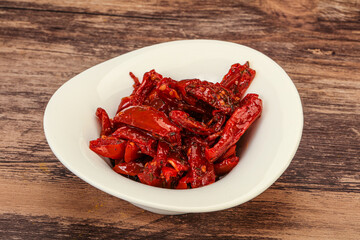 Dried tomato with olive oil