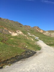 Fototapeta na wymiar road in the mountains