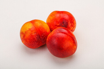 Ripe sweet tasty Nectarine fruit