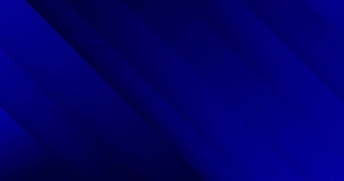 4k abstract dark blue modern minimal geometric animated background. Seamless looped navy dark dynamic BG with diagonal lines. Trendy classic color. Soft motion element. Smooth light gradient animation