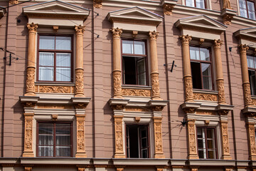 Old building in Zagreb, Croatia