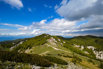 Northern Velebit national park in Croatia landscape