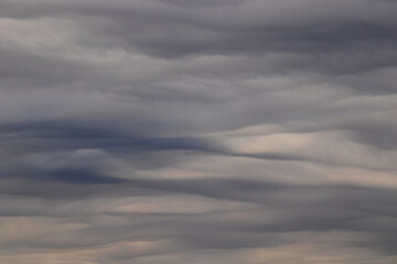 Obraz premium clouds in the sky that look like cotton curtains