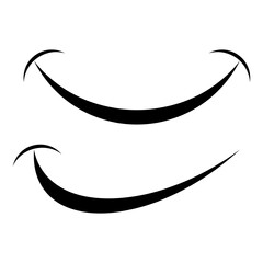  smiley face design logo vector
