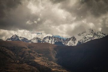 Fototapeta na wymiar Landscapes of The Sacred Valley of the Incas, Cusco - Peru