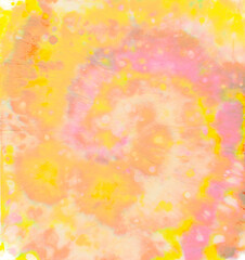 Obraz na płótnie Canvas Psychedelic Ink Patterns. Pastel Spiral Tie-dye. Hippie Swirl Texture. Artistic Fabric. Tye Dye Art Painting. Circular Dyed Dress. Color Pattern. Batik Paint. Circle Spiral Tie-dye.