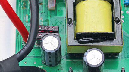 Fototapeta premium Close up of a circuit board 