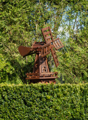 old mill in the garden