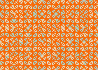 Abstract Geometric Pattern generative computational art illustration