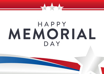 Memorial Day, Veteran's Day Text, Happy Memorial Day, Remembering and Honoring Veterans Day, Happy Memorial Day Banner, Military Veteran, Vector Text Typographic Background
