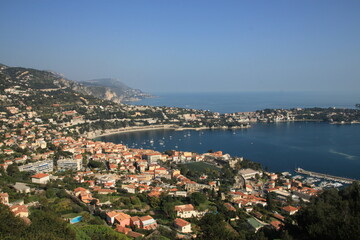 	
Villefranche-sur-Mer et la rade de Villefranche vus du Mont Boron	
