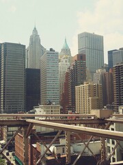 Obraz premium city skyline