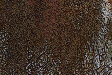 Dragon leather texture. Old metal wall like skin.