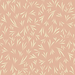 Isolated bitmap image of grass, pattern. A natural illustration. An abstraction. Design of wallpaper, fabrics, textiles, packaging.
