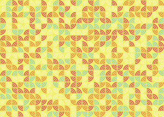 Abstract Geometric Pattern generative computational art illustration