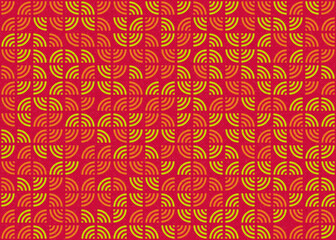 Abstract Geometric Pattern generative computational art illustration