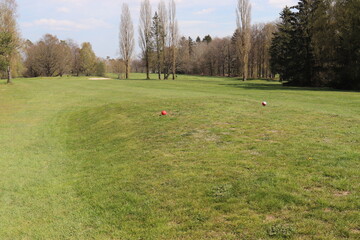 Golfplatz. Golfclub.