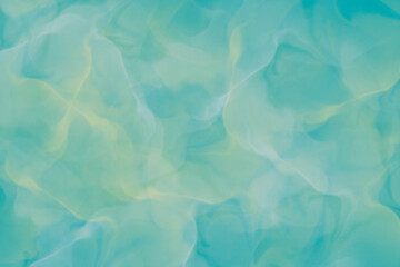 Vector abstract background of blue turquoise smoke, blurred contours.