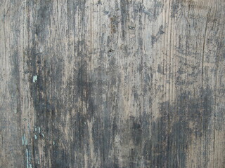 An old gray shabby wooden board background