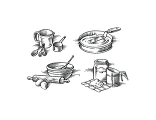 Essential tools for baking