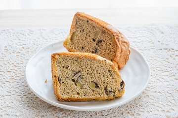 サツマイモのシフォンケーキ