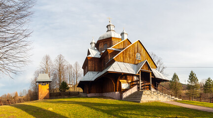 
Cerkiew świętego  Mikołaja w Hoszowie, Bieszczady, Polska / Saint Nicholas Orthodox Church in...
