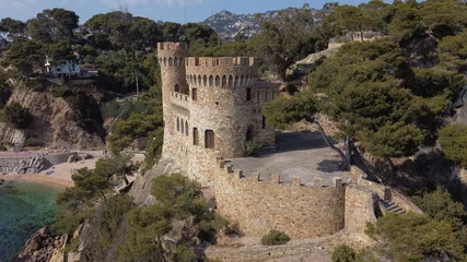Foto auf Acrylglas Cerro Torre castillo de lloret de mar