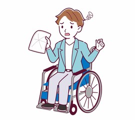 Young man with brown hair