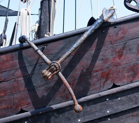 anchor on a ship