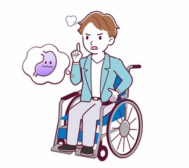 Young man with brown hair