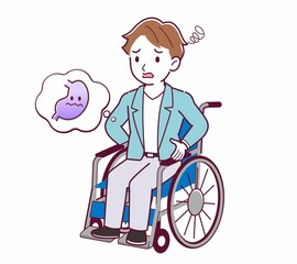 Young man with brown hair