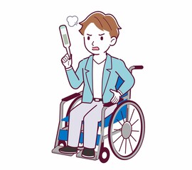 Young man with brown hair