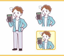 Young man with brown hair