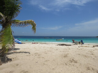Fototapeta na wymiar Playa Isla Iguana - Playa Panamá