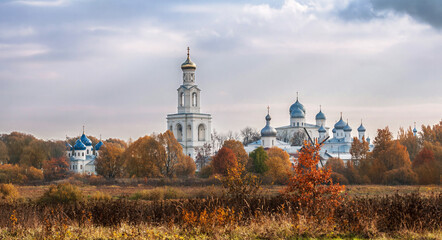 Fototapeta na wymiar St. George's (Yuriev) Monastery