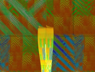 Imaginatory fractal background generated Image