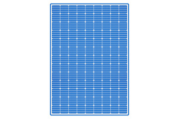 Photovoltaic, solar panel texture front view