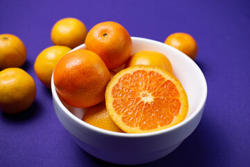 oranges in a bowl