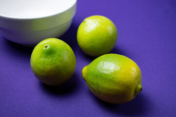 lime and lemon