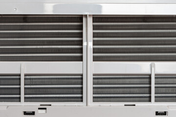 Aluminum fins of condenser for air conditioner