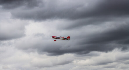 airplane in the sky