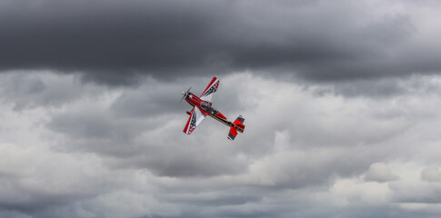 airplane in the sky