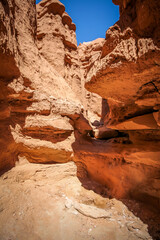 Red Sandstone Canyon at Goblin Valley State Park Utah